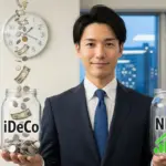 公務員がiDeCoとNISAを併用して資産形成するイメージ公務員がiDeCoとNISAを併用して資産形成するイメージ