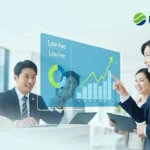 投資信託の選び方と信託報酬の比較をイメージしたプロフェッショナルな写真