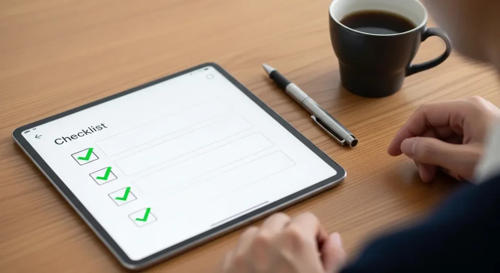 投資信託を選ぶ際に確認すべき5つの基準のチェックリスト